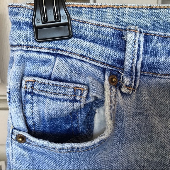 Bershka Jeans US Sz4 5 Pocket Skinny Medium Wash Med Rise - Picture 9 of 9